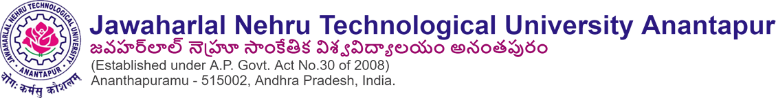 Jawaharlal Nehru Technological University Anantapur